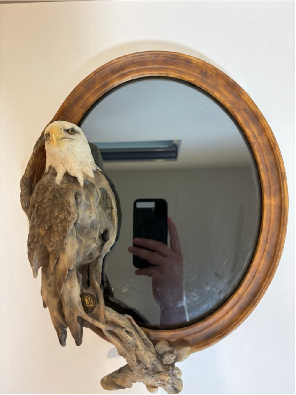 Mill Creek Studios Envision Eagle Mirror 70380 Randall Reading Vintage 2003 #GH